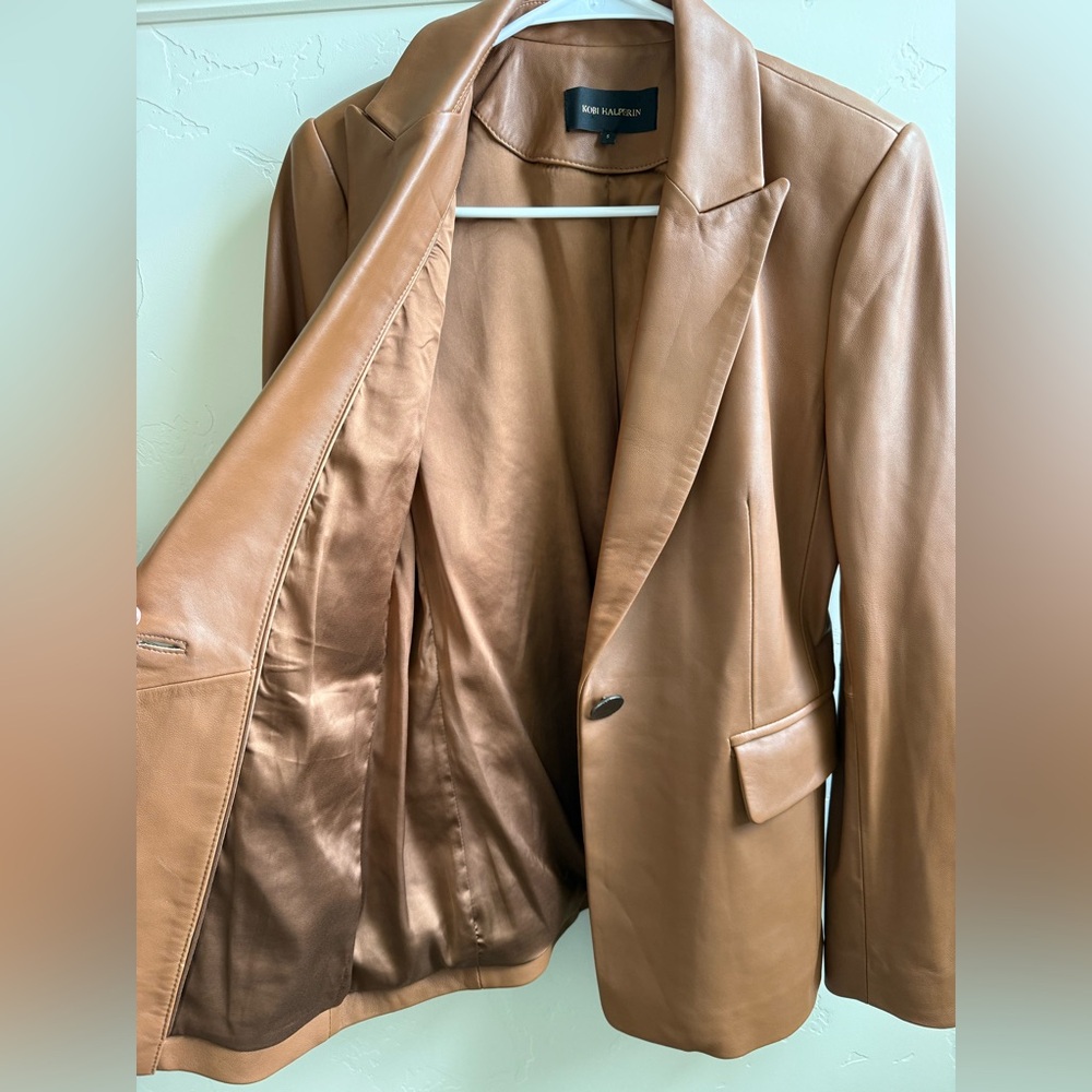 Kobi Halperin Lambskin leather Jacket - Picture 3 of 6